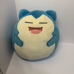 Pokemon Blue and Cream Snorlax Stuffed Animal